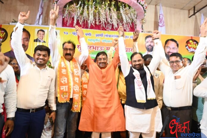 Announcement of MLA Kishor Jorgewar