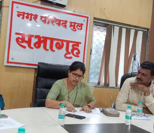 ………. हा तर राजकीय सुळबुध्दीने विज पुरवठा खंडीत करण्याचा प्रकार Mul Municipal Council Mul Municipal Council